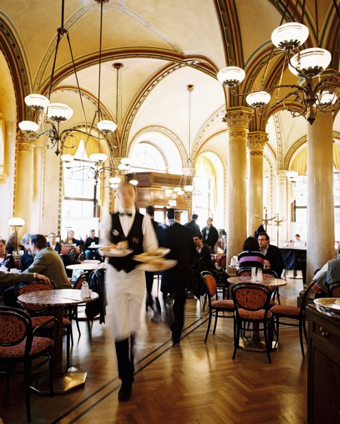 Though it's welcomed plenty of tourists over its 137 years -- not to mention habitués like Freud, Lenin, and Trotsky -- the utterly <a href="http://www.travelandleisure.com/restaurants/cafe-central-vienna" target="_blank" target="_blank">grand café</a> inside the majestic Palais Ferstel is known among pastry-obsessed Wieners for serving the best, flakiest strudel in town. $$. <a href="http://www.travelandleisure.com/articles/best-breakfasts-around-the-world/12" target="_blank" target="_blank">See more of the world's best breakfasts</a>