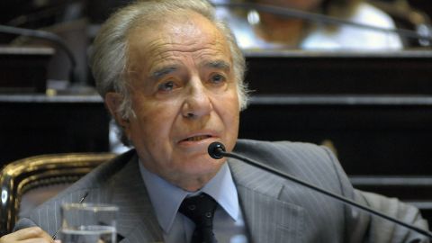  Former Argentine President Carlos Menem says he is innocent.