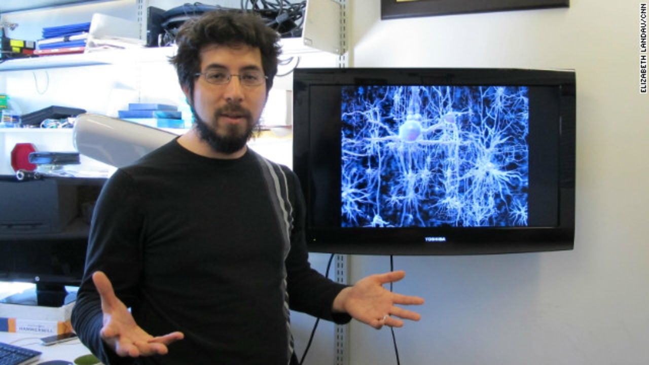 Ed Boyden leads the synthetic neurobiology group at MIT.