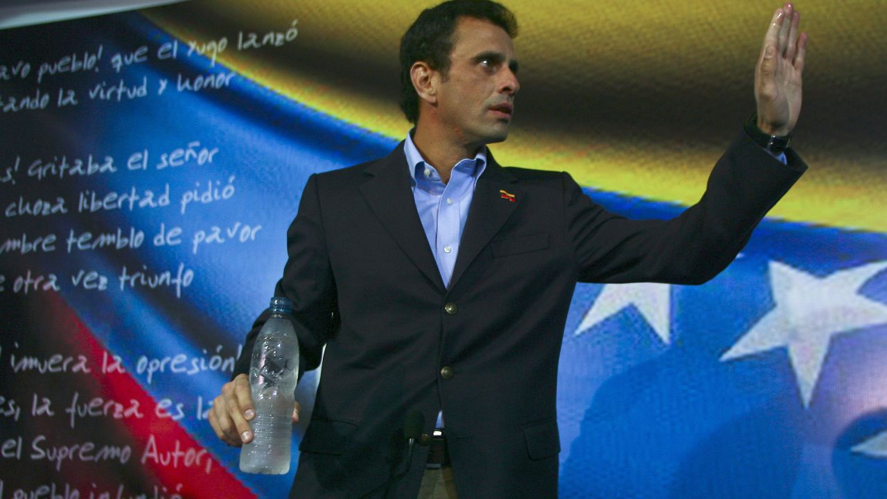Venezuelan opposition leader Henrique Capriles says he will run for president.