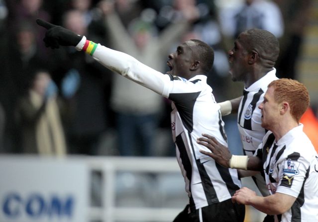 Senegal international Papiss Cisse grabbed an injury time winner as Newcastle United beat Stoke 2-1 at St James' Park.