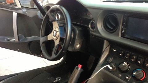 The Rally Fighter is built for speed but has five-point seat belts, not air bags.