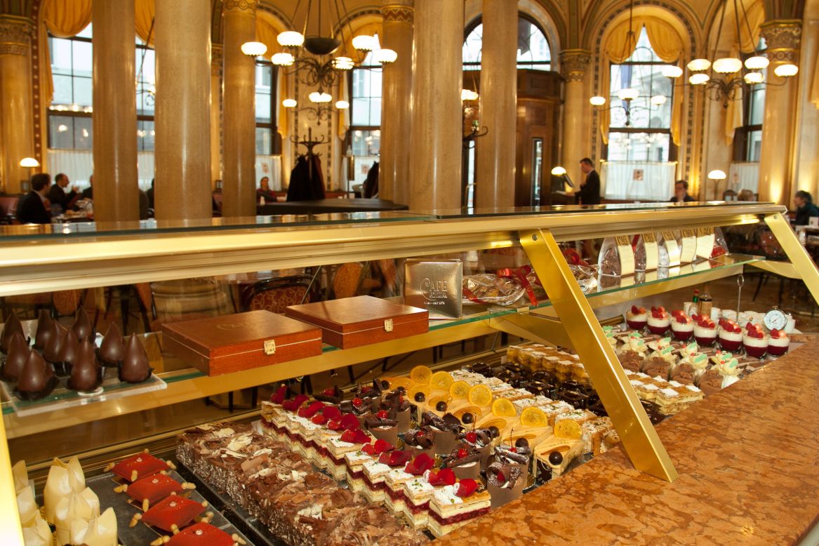Though it's welcomed plenty of tourists over its 137 years—not to mention habitués like Freud, Lenin, and Trotsky—the utterly grand café inside the majestic Palais Ferstel is known among pastry-obsessed Wieners for serving the best, flakiest strudel in town.