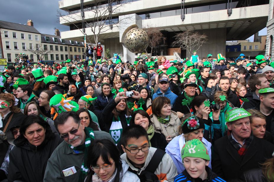 But of course, no place beats Dublin, Ireland, when it comes to celebrating St. Patrick's Day. 