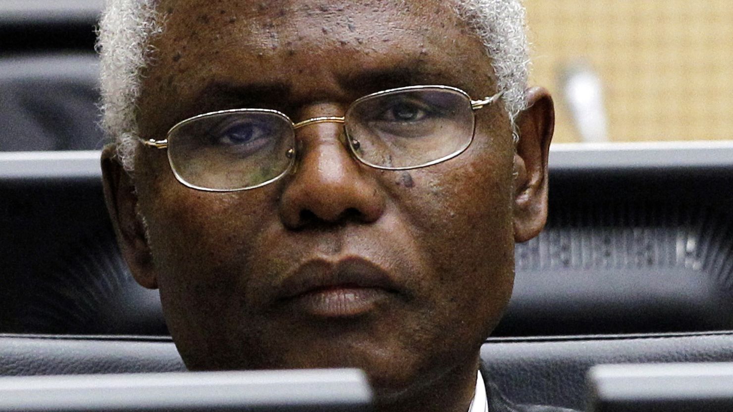 Cabinet Secretary Francis Muthaura appears at the International Criminal Court in The Hague on April 8, 2011.