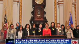 exp erin laura bush helping women in egypt_00021826.jpg