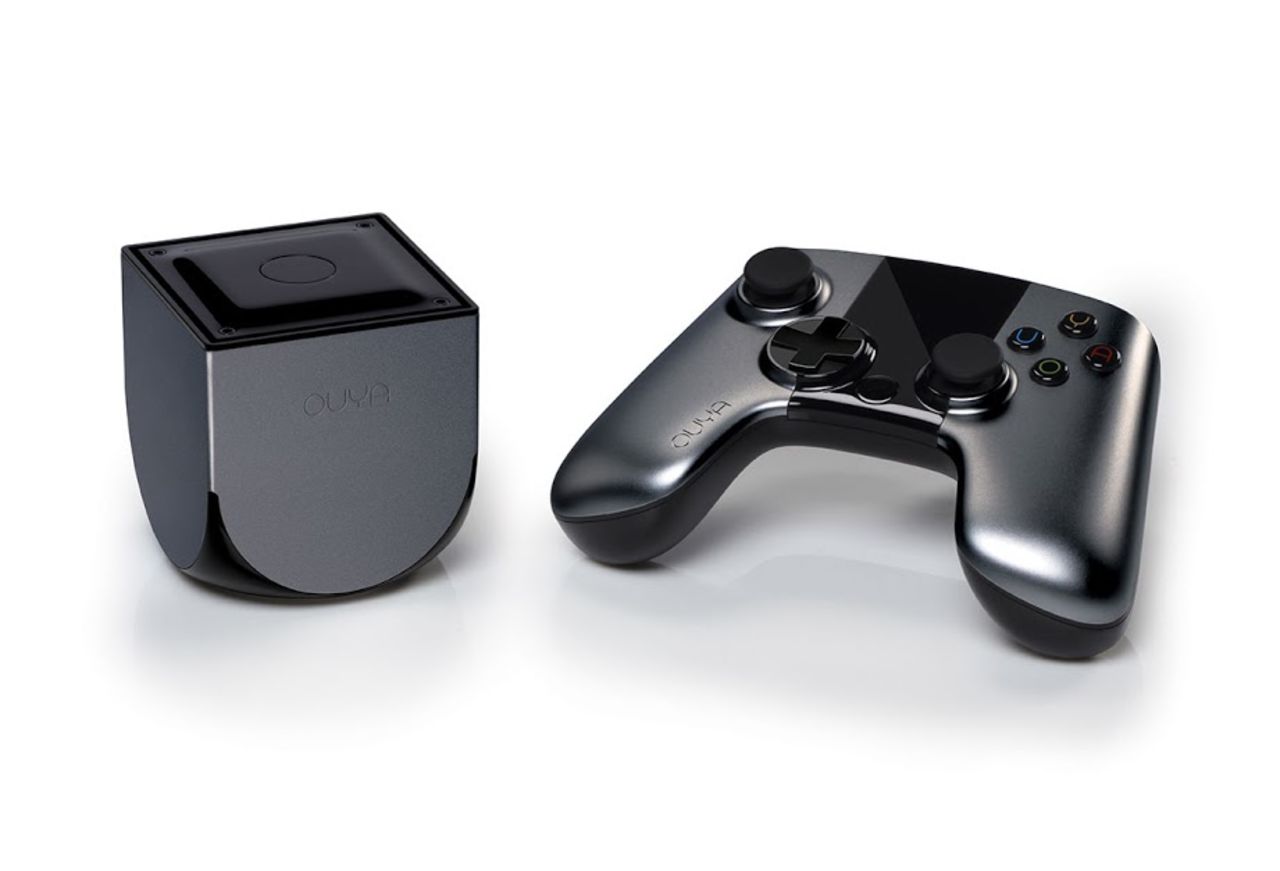 <strong>Ouya: $8.6 </strong><strong>million</strong><strong> pledged of $950,000 goal, 63,416 backers</strong> -- Ouya, which runs on  Android, is a $99 gaming console that requires developers to offer a version of their games for free.