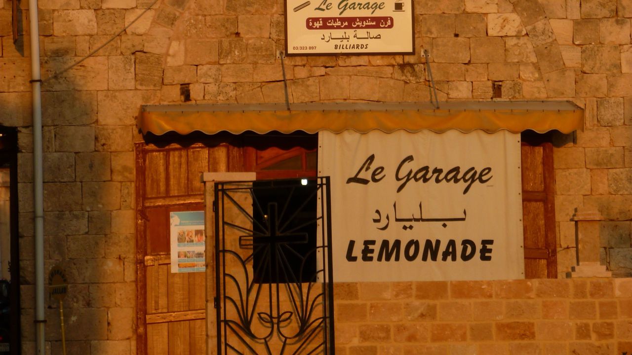 Lemonade from The Garage in Batroun