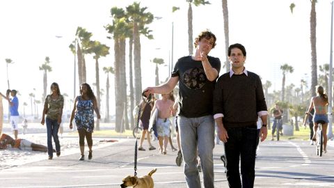 Jason Segel, left, and Paul Rudd have appeared together in a slew of Judd Apatow flicks, such as 2007's "Knocked Up," 2008's "Forgetting Sarah Marshall," 2009's "I Love You, Man" and 2012's "This Is 40." Next up for the co-stars is "This Is the End."