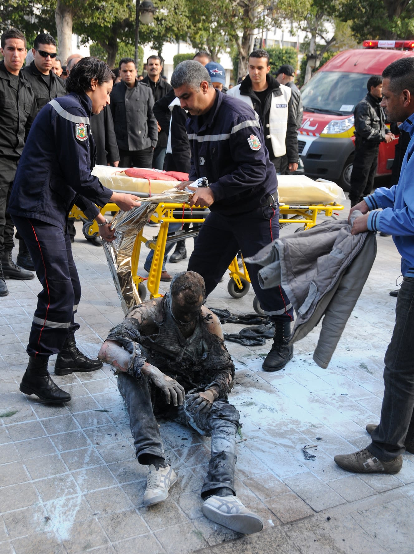 Tunisian man dies after setting self on fire in unemployment protest | CNN