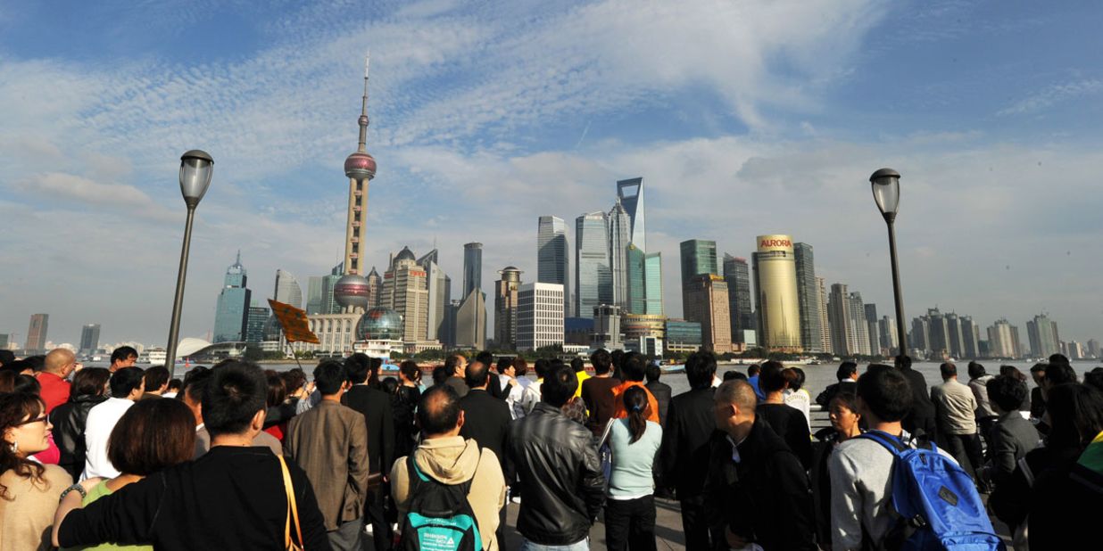 Shanghai top-end property averages £1,400 per square foot ($2,117).