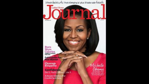 Obama on the cover of Ladies' Home Journal.