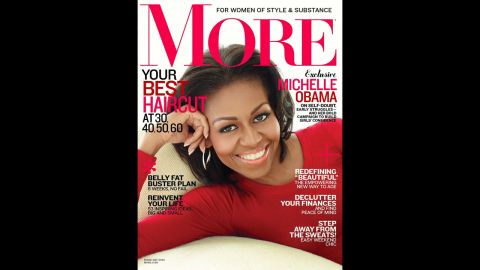 Obama on the cover of More.