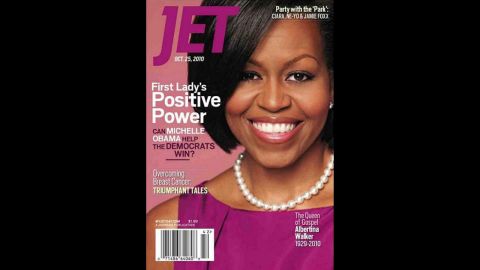 Obama on the cover of Jet.