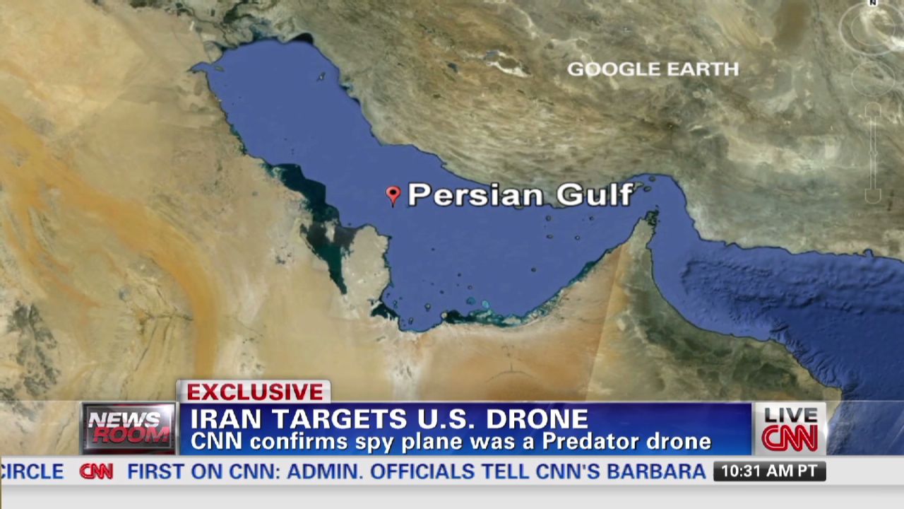 Iran targets U.S. drone CNN