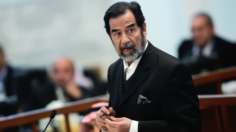 Just hours before the United States began bombing Iraq in 2003, Saddam Hussein's family took $1 billion from the country's central bank. People who lived near the Central Bank at the time told CNN that they saw three or four trucks backed up to the bank, and that people appeared to be load money onto them. Since he was acting as an absolute ruler at the time, it may have seemed to him more like a withdrawal than a robbery.