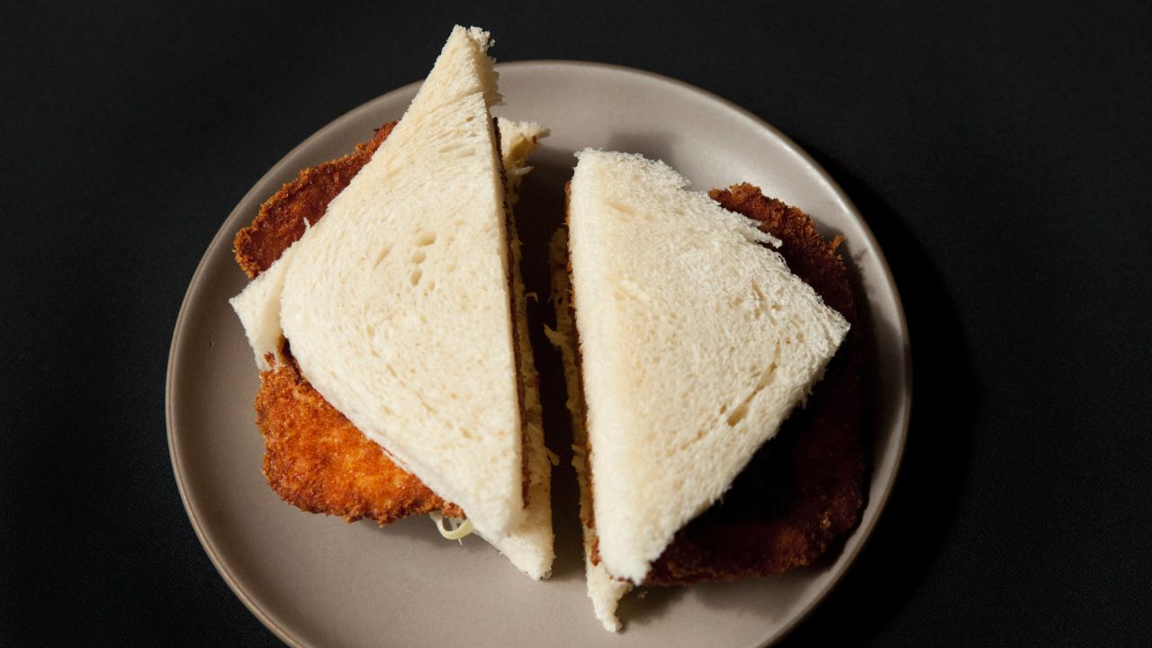 Tonkatsu sandwich from Nojo in San Francisco