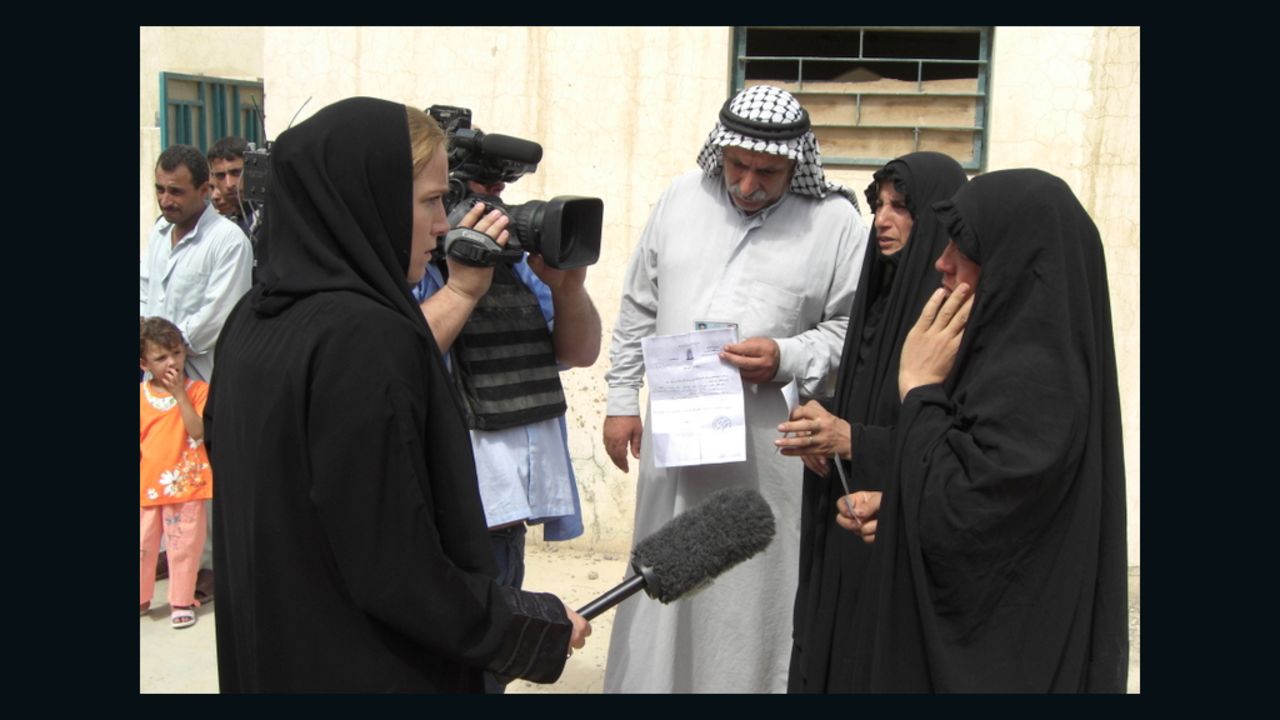 Arwa Damon interviewed women searching for missing loved ones in Baghdad during the war.
