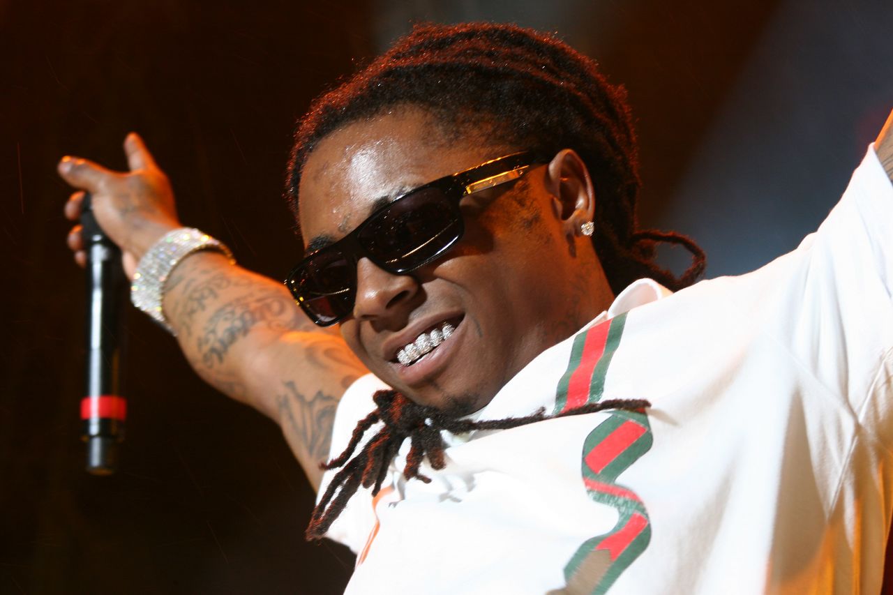 Lil Wayne performs onstage during the Hot 97 Summer Jam in 2007.