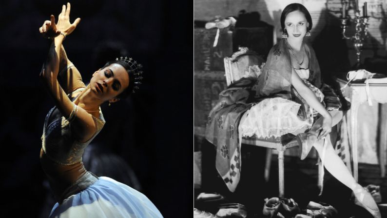 Anna Pavlova, right, mastered the art of classical ballet as a young and gifted Russian dancer. Her performances in "The Dying Swan" captivated the world. Diana Vishneva, left, is another Russian ballerina who stormed the world with her talent. A principal dancer for the Mariinsky Ballet in St. Petersburg, Russia, and the American Ballet Theatre, she has also established the Diana Vishneva foundation to promote the art form.