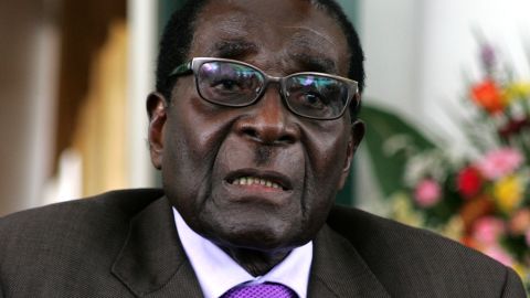 Zimbabwe's President Robert Mugabe, shown at the State House in Harare on January 17, has been in power for decades.