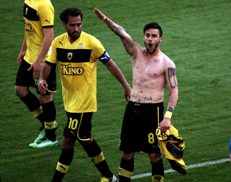 Greek player banned for fascist salute CNN