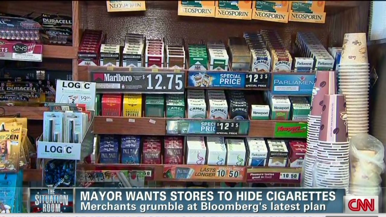 Cigarettes sold in New York City carry a tax of nearly $6 a pack.