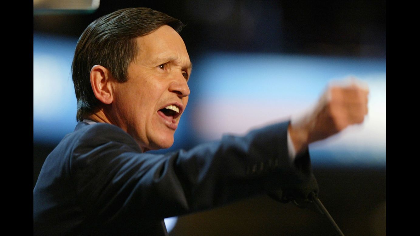 Former Rep. Dennis Kucinich, D-Ohio, has had many ups and downs in his political career, first becoming mayor of Cleveland, at the age of 31, and then losing a bid for reelection. Kucinich was later elected to the Senate and then the U.S. House but lost when he ran for president in 2004 and again in 2008.     