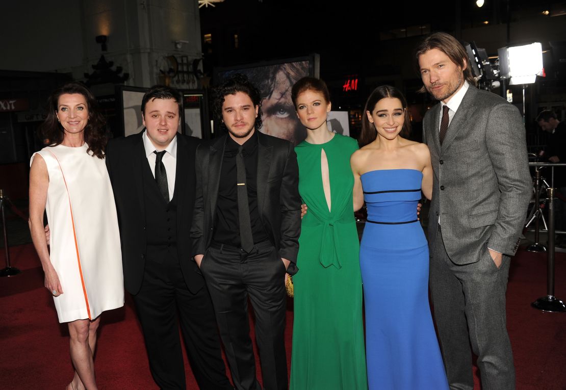 Game of Thrones cast at season 3 red carpet premiere