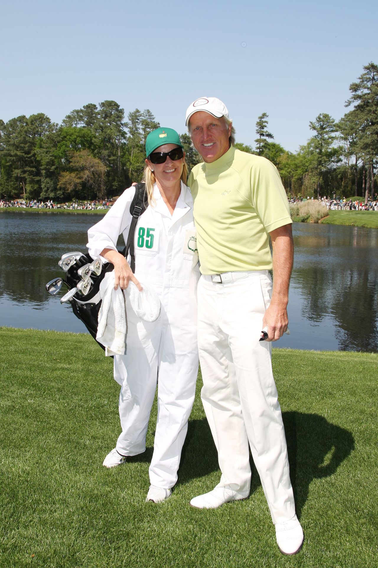 Golfer Greg Norman and tennis pro Chris Evert tied the know in 2008 but the marriage lasted only 15 months, ending in 2009. Between them, they won 20 major titles -- with Norman winning two. 