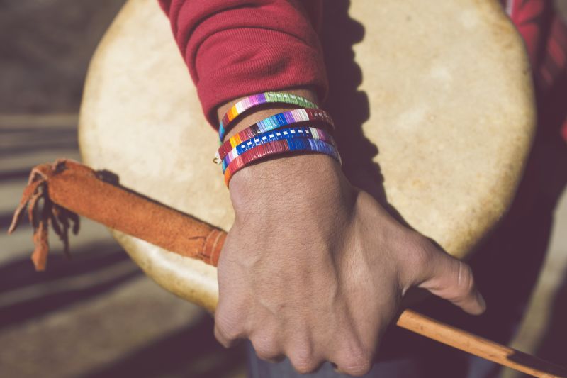 Beaded Friendship Bracelets Huichol Native American Inspired  Etsy  Friendship  bracelets with beads Native american inspired Bead loom designs