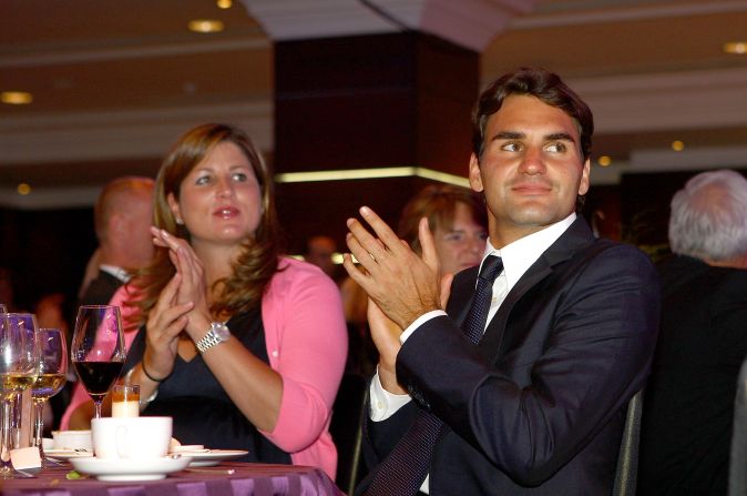 17-time grand slam winner Roger Federer met his wife while both were competing for Switzerland at the 2000 Olympics. Injury forced Mirka to retire from tennis in 2002, since when she has worked as her husband's PR manager. 