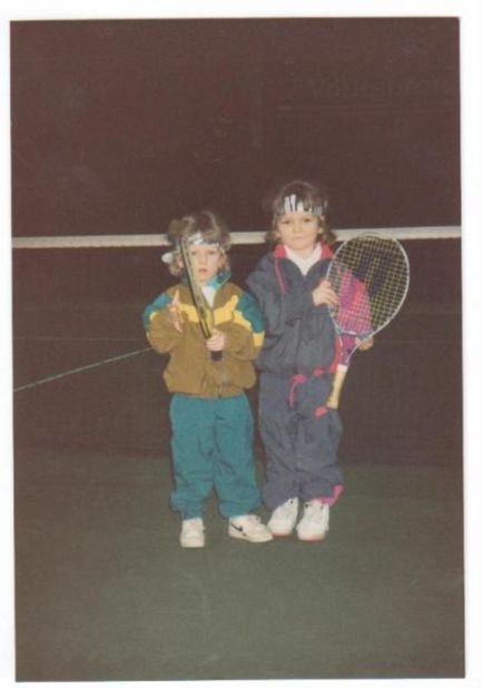 Both learned tennis from an early age, with Agnieszka and Urszula starting at  5 and 4 respectively. 