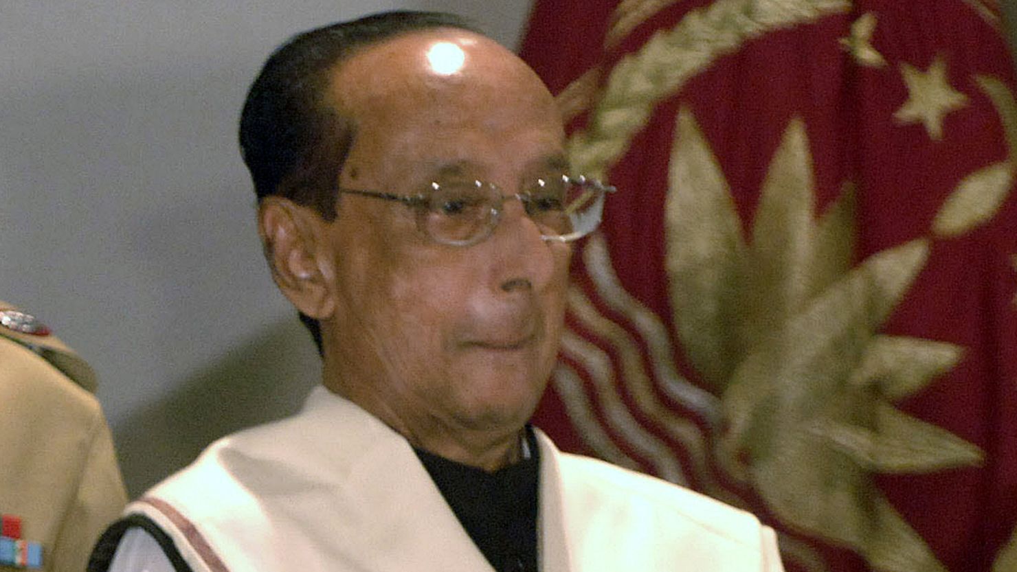 President Zillur Rahman at the swearing-in ceremony at the Presidential Palace in Dhaka, February 12, 2009.