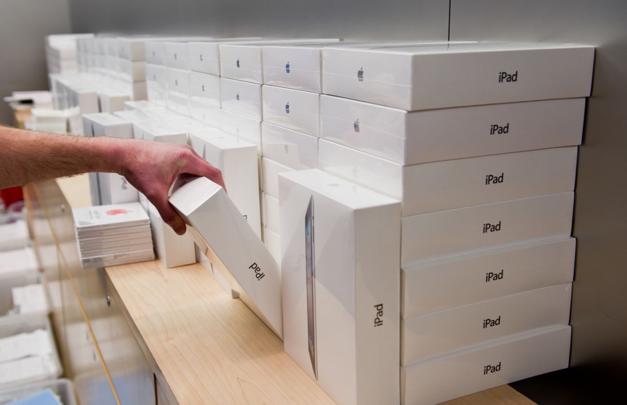 Puedes comprar 2 millones de iPads. Dos para cada uno de los habitantes de San Francisco.