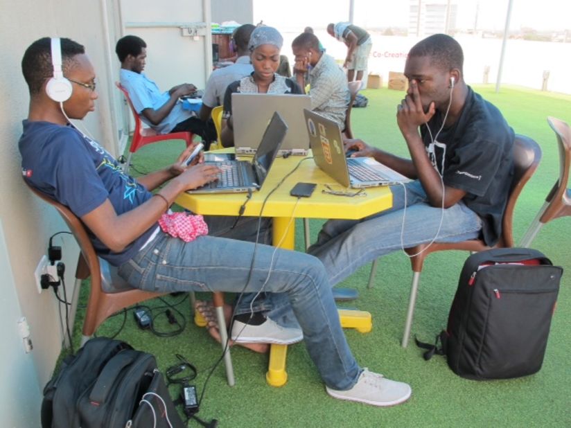 The Co-Creation Hub, in Lagos, is a place for young, creative and tech-savvy Nigerians to collaborate and innovate.