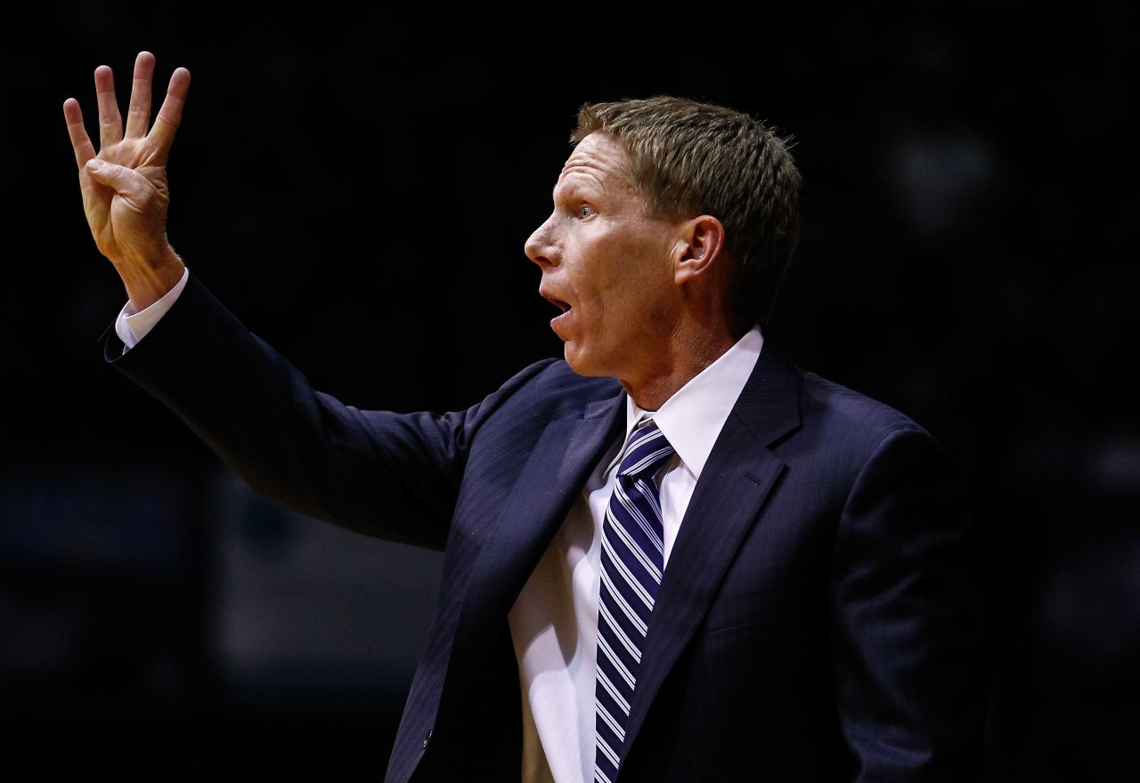 Mark Few has been head coach at Gonzaga since 1999. He joined the team's coaching staff as a graduate assistant in 1989.