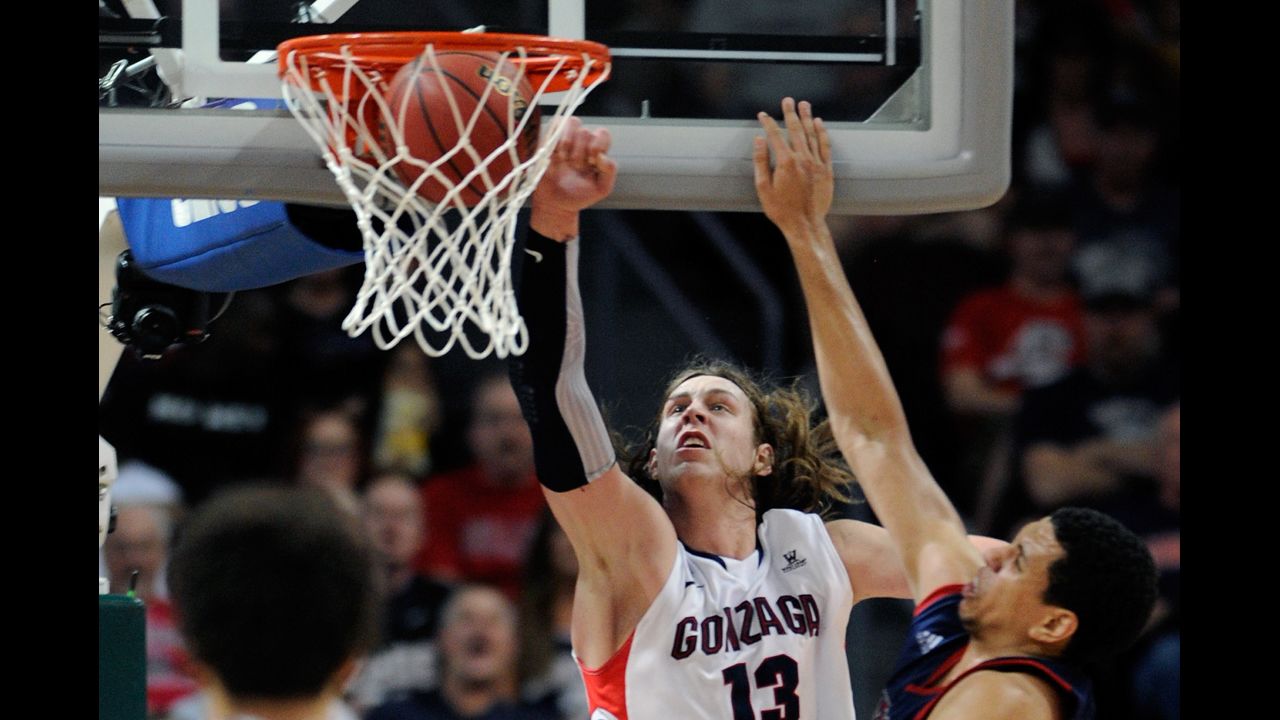 Kelly Olynyk, a 7-foot junior forward, has a 65.2% field goal percentage, the fifth best in the country.