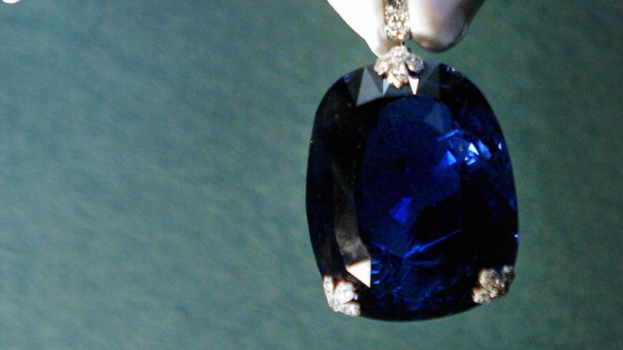 A manufactured version of sapphire -- not a gemstone like this one -- could be your next phone screen.