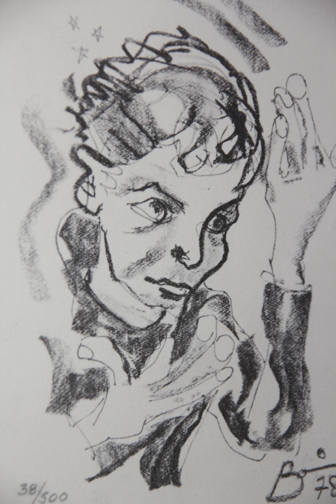 David Bowie moved to Berlin in 1976 in an attempt to overcome his cocaine addiction. Working with musician-producer Brian Eno, and sharing an apartment with singer Iggy Pop, Bowie began to focus on the minimalist, ambient music that appeared on the album trilogy, "Low," "Heroes" and "Lodger." Bowie's design for the cover of the second album were inspired by German expressionist Erich Heckel.