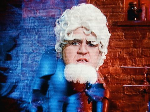 Leno during a skit on January 8, 1997.