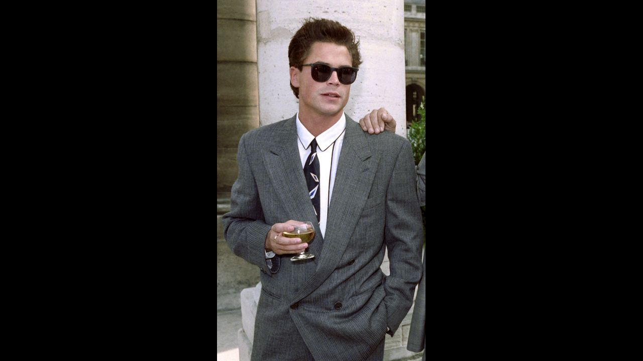 Rob Lowe's pretty-boy looks, as seen in '80s classics like "The Outsiders," "Class" and "St. Elmo's Fire," still have heartthrob status with some fans who've grown up with him.