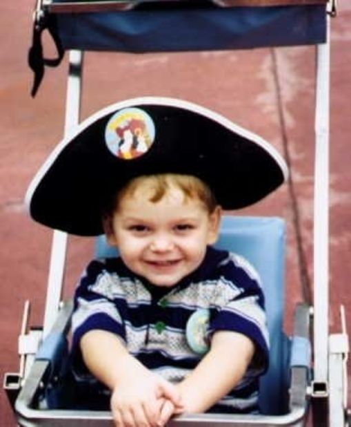 Deb Koma first took her son Alex to Disney World in 1994, when he was just two. That's him wearing the pirate hat. Some travelers are not so eager for all Disney has to offer.