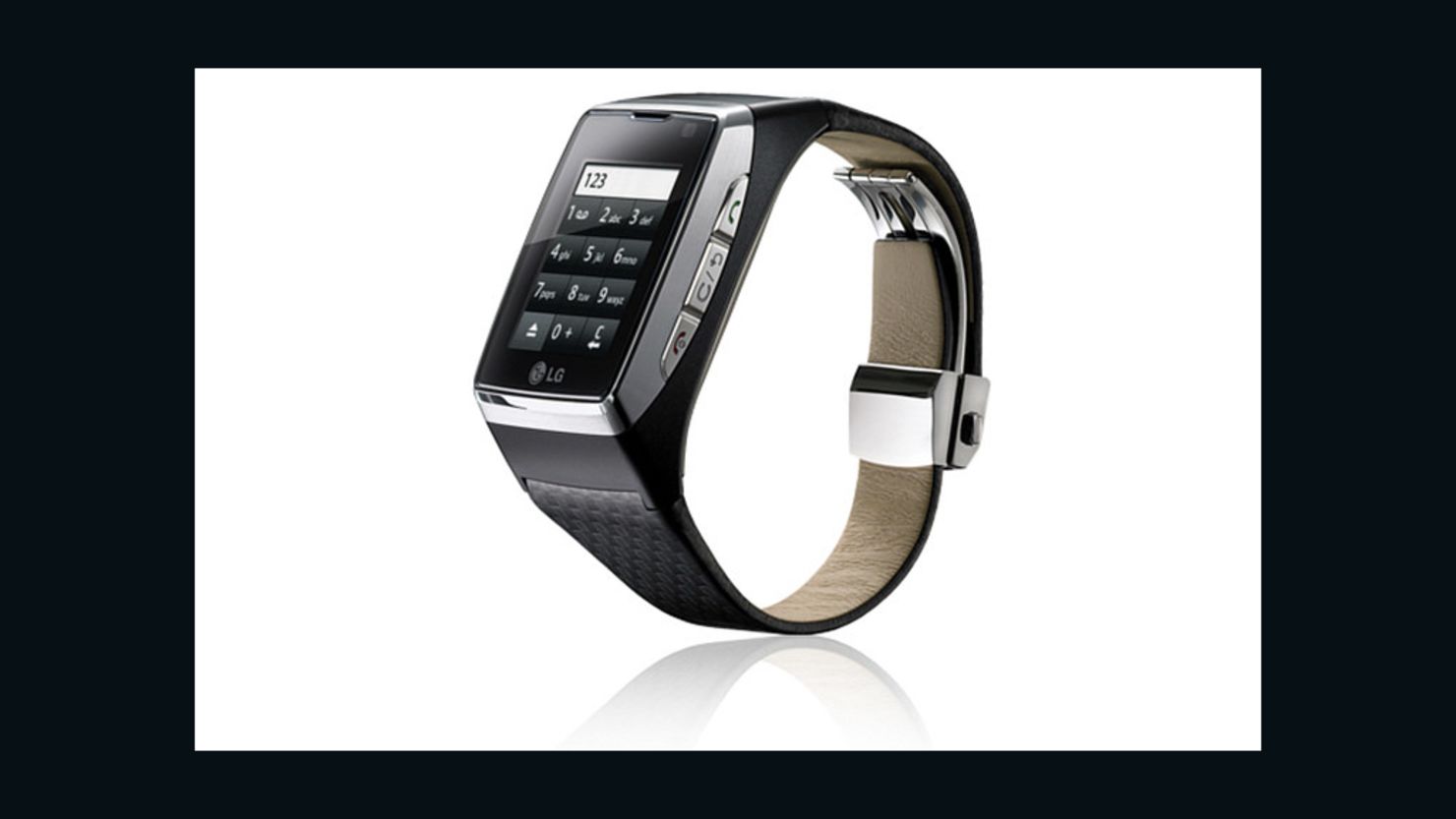 LG already makes the GD910 watch, with a touchscreen, video calling an MP3 player and voice recognition technology.