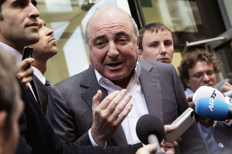 On August 31, 2012, Berezovsky lost his lawsuit against Abramovich.