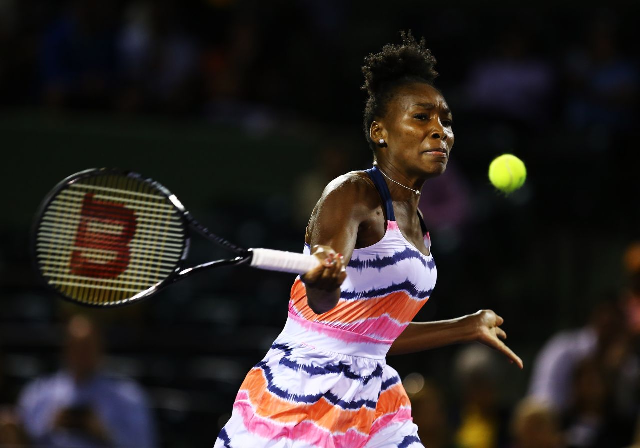 Williams, a seven-time grand slam winner, fell to 103rd in the world in 2011 but has gradually fought her way back up the rankings.