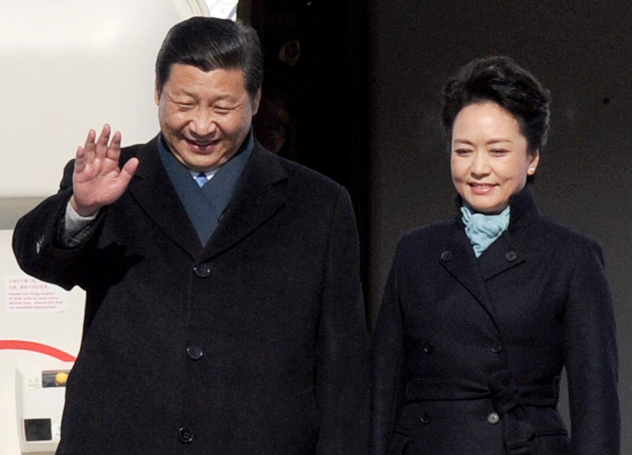 A musical ode to President Xi Jinping and First Lady Peng Liyuan received more than 2 million hits in the five days when it appeared online in November. The three-minute video features more than 30 photos and cartoons of Xi and his wife and was created by a group of musicians in Zhengzhou. The songwriter calls the pair "Big Daddy Xi" and "Mama Peng" and said he was inspired by the "obvious" chemistry between them. "Men should learn from Xi Dada / women should learn from Peng Mama / to love like them / the warmth of love could warm millions of families," goes one refrain.