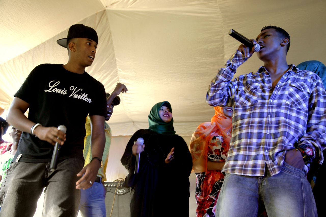 Formed nearly a decade ago, the group is composed of Somali musicians who moved to Kenya to escape the conflict in their country.