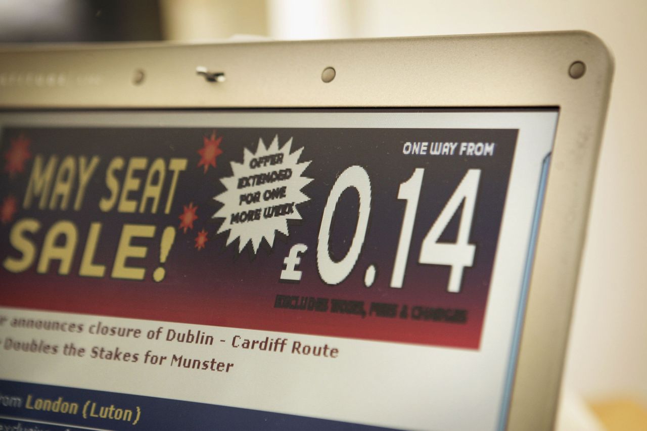 You spot the ad, but it needs to be easier to find and book the ticket. 