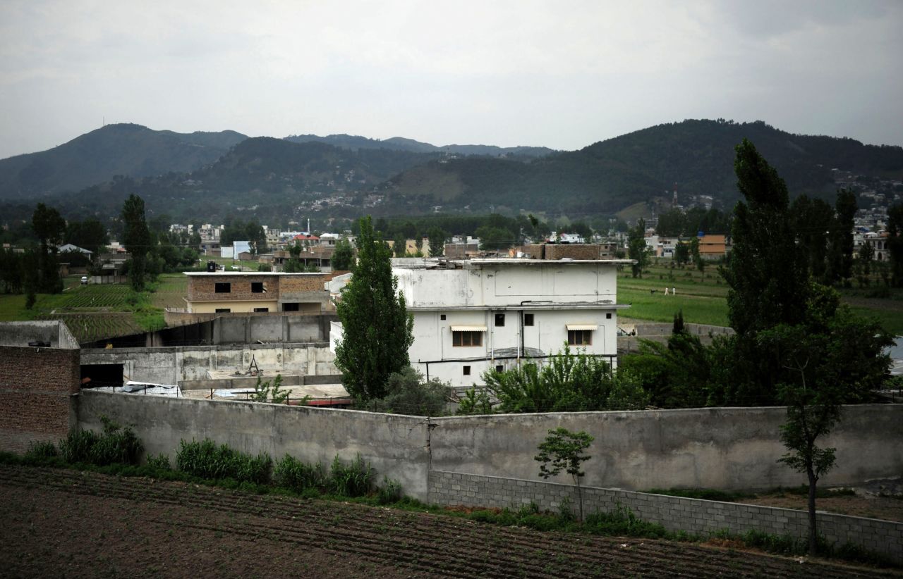 A general view of the compound in Abbottabad, Pakistan, is seen on May 5, 2011.